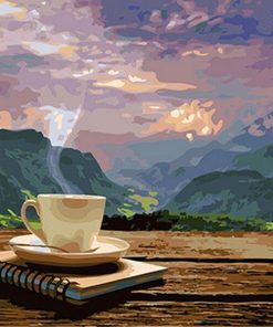 Morning Coffee View Paint By Number