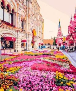 Moscow Flowers Paint By Number