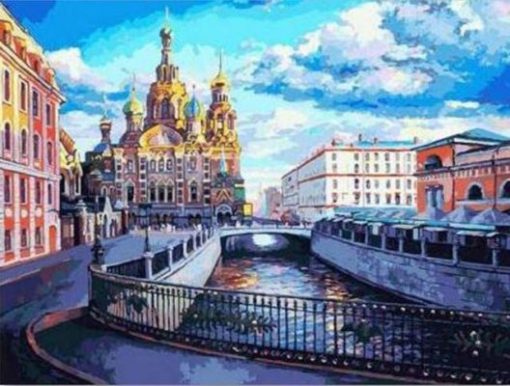 Moscow Saint Basils Paint By Number