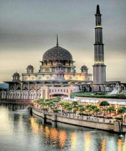 Mosque of Kuala Lumpur Paint By Number