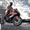 Motorcycle Rider Paint By Number