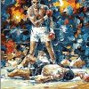 Muhammad Ali Klay paint by number