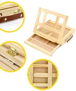 Multifunction wood easle