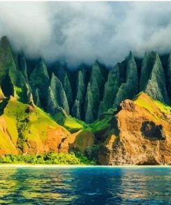 Napali Coast Paint By Number