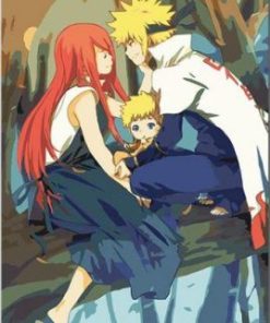 Naruto Minato x Kushina Paint By Number