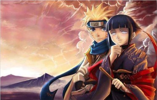 Naruto and Hinata Paint By Number