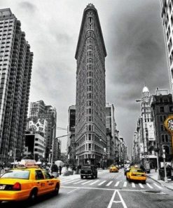 New York Flatiron Building Paint By Number