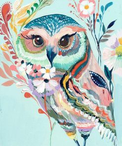 Night Owl Bird Paint By Number