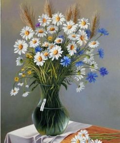 Oxeye Daisy Flowers Paint By Number