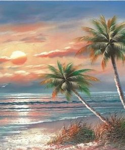 Palm Trees Paint By Number