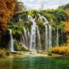 Plitvice Lakes Paint By Number