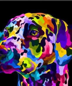 Pop Art Dog Paint By Number