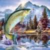 River Trout Fish Paint By Number