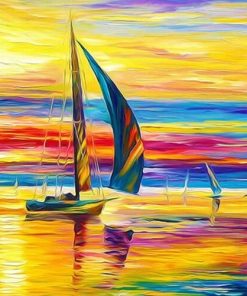 Sailing Boats Paint By Number