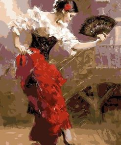 Spanish Dancer Paint By Number