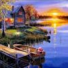 Sunset Landscape Paint By Number