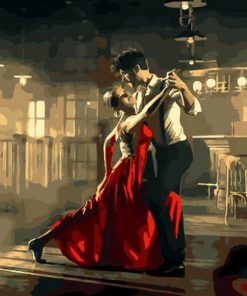 Tango Dance Paint By Number