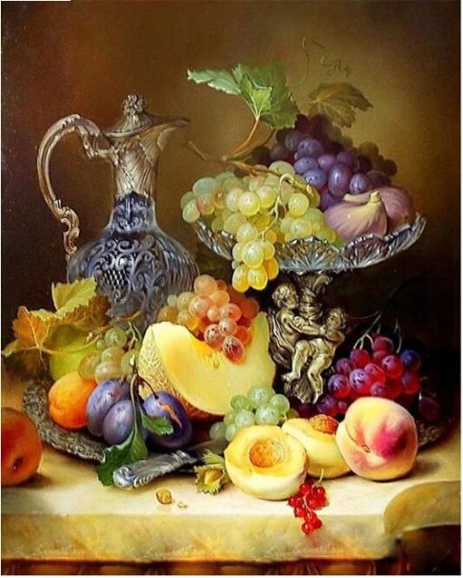 Vintage Fruits Paint By Number