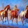 Wild Horses Running Paint By Number