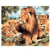 Wild Lions Family Paint By Number