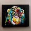 Colorful Chimp Paint By Number