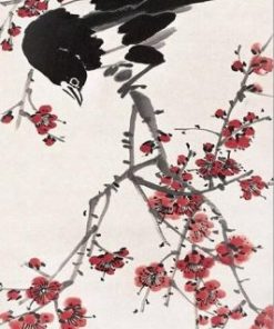 Magpie And Plum Flowers Paint By Number