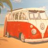 Vintage VW Bus NEW Paint By Numbers
