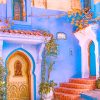 The blue pearl Morocco NEW Paint By Numbers