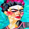 Frida Kahlo paint by numbers