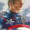 Aesthetic Captain America Paint by numbers