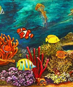 Under Sea Paint by numbers