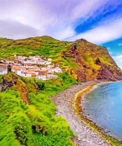 azores-portugal-beach-houses-paint-by-numbers