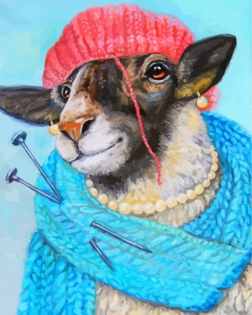 knitting-sheep-paint-by-numbers