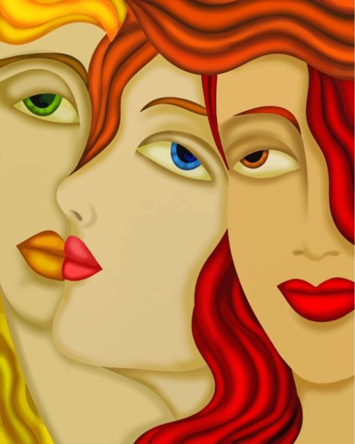 three-women-faces-paint-by-numbers