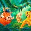 Disney Simba Nala Timon Pumbaa Paint by numbers