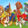 Paw Patrol Dogs Paint by numbers