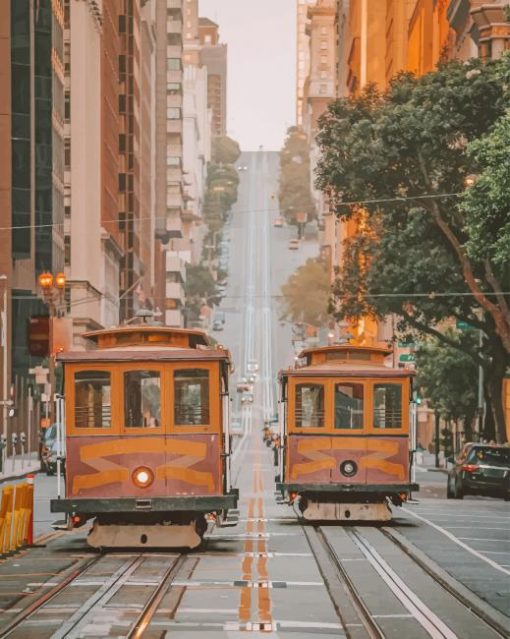 San-Francisco-tram-paint-by-number