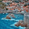 Walls Of Dubrovnik Croatia paint by numbers