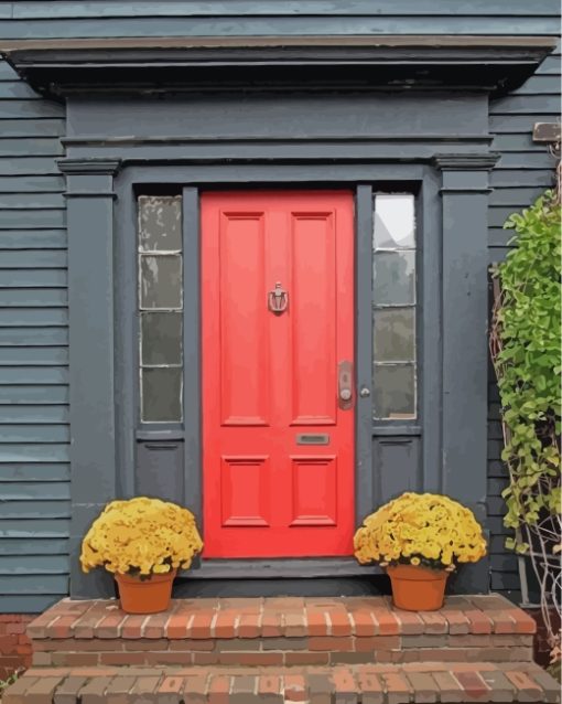 black-house-red-front-door-paint-by-numbers