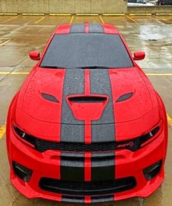 dodge-charger-red-2020-paint-by-numbers