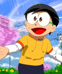 Nobita Nobi Paint by numbers