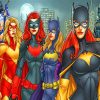 Superheroes Girls Paint by numbers