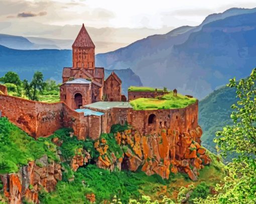 tatev-monastery-armenia-paint-by-numbers