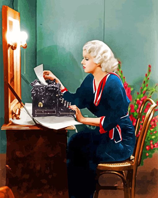 vintage-jean-harlow-paint-by-numbers