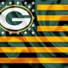 Greenbay Logo Flag paint by number