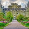 Inveraray Castle Garden paint by number