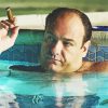 James Gandolfini Smoking paint by number