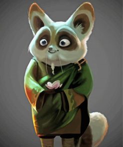 Master Shifu Art paint by number