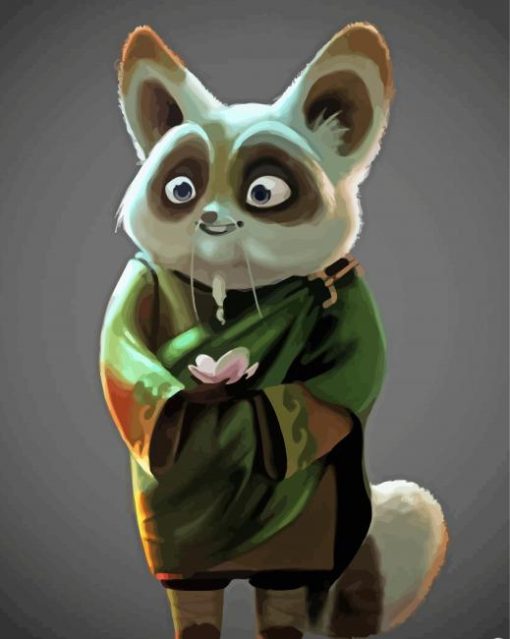 Master Shifu Art paint by number