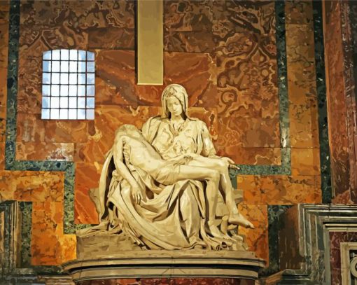 Pieta paint by number